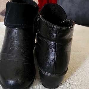 Black ankle boot
